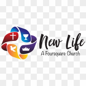 Transparent Foursquare Logo Png - Logo Of Foursquare Gospel Church, Png Download - church logo png