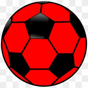 Red Soccer Ball Clip Art Free Clipart Images - Clip Art Red Ball, HD Png Download - red ball png