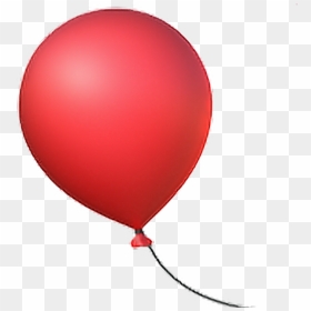 #globo #red #rojo #fiesta #emoji #happy - Red Balloon Emoji Png, Transparent Png - balloon emoji png