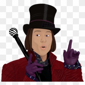 The Willy Wonka Candy Company Charlie And The Chocolate - Willy Wonka Pic Png, Transparent Png - willy wonka png
