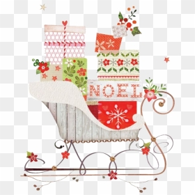 #trineo #noel #snow #gifts #nieve #regalos #navidad - Christmas Day, HD Png Download - nieve png