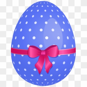 Blue Easter Egg Png File - Transparent Background Easter Egg Png, Png Download - blue dot png