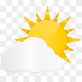 Sun And Clouds Clipart 27, Buy Clip Art - Nuvem Com Sol Png, Transparent Png - nuvem png