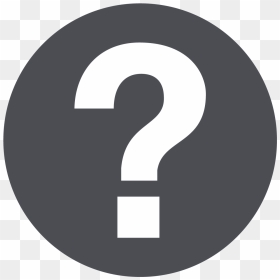 Transparent Faq Png - Question Mark Logo Black And White, Png Download - faq png