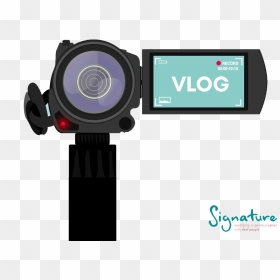 Vlog Camera Png, Transparent Png - vlog png