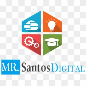 R Santos Digital Logotipo - Educational Technology, HD Png Download - stem png