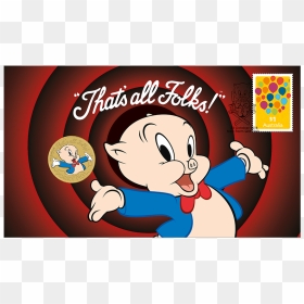 Porky Pig Thats All Folks, HD Png Download - that's all folks png