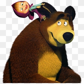 Masha And The Bear, The Good Dinosaur, Pj Mask, Clip - Днем Рождения Маша И Медведь, HD Png Download - masha and the bear png
