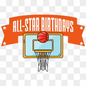 Host Basketball Themed Birthday Parties At Dubai Stars - Basketball Birthday Clipart, HD Png Download - birthday party png