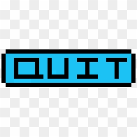Pixel Quit Button Png - Quit Button Pixel, Transparent Png - share button png