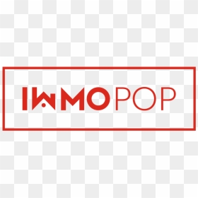Nouveau Logo Immopop300 Red Cadre - Graphic Design, HD Png Download - cadre png