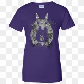 My Neighbour Watercolor And Splatter Totoro T Shirt - Can T Relate Png, Transparent Png - suit and tie png