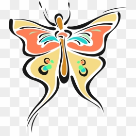 Transparent Butterfly Vector Png - Swallowtail Butterfly, Png Download - butterfly vector png