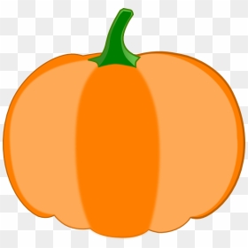 Orange Pumpkin, Green Stem Svg Clip Arts - Pumpkin Stem Clipart, HD Png Download - stem png