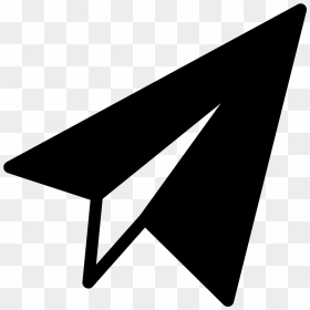Paper Airplane Vector Png - Icon Png Paper Plane, Transparent Png - airplane vector png