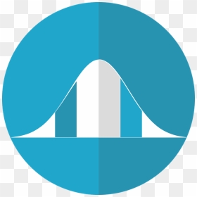 Probability And Statistics Vectors, HD Png Download - bell curve png