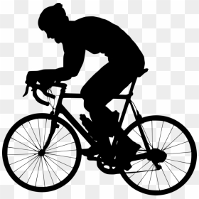 Bicycle Png Free Images - Cycling Silhouette Png, Transparent Png - cycle png