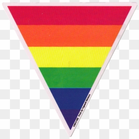 Lgbt Safe Space Triangle Clipart , Png Download - Lgbtq Safe Space Triangle, Transparent Png - gay pride flag png