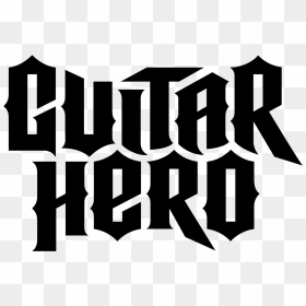 Guitar Hero Logo Vector, HD Png Download - guitar icon png