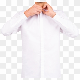 Man Buttoning Shirt - Standing, HD Png Download - suit and tie png