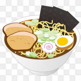 Cuisine,side Dish,noodle - Shoyu Ramen Clipart, HD Png Download - noodle png