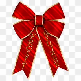 Christmas Blue Bow Png, Transparent Png - new ribbon png