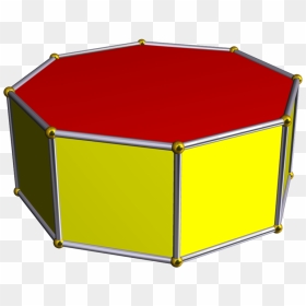 Octagonal Prism - Polyhedron Real Life Examples, HD Png Download - prism png