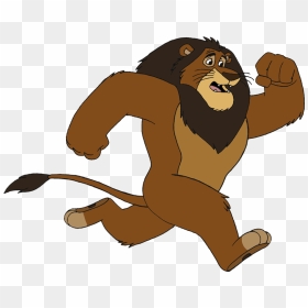 Lion Running Animation , Png Download - Running Lion Clipart, Transparent Png - animation png