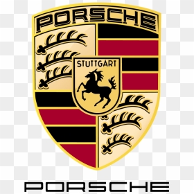 Porsche Logo Shield Emblem Vector Free Vector Silhouette - Vector Porsche Logo Png, Transparent Png - shield vector png