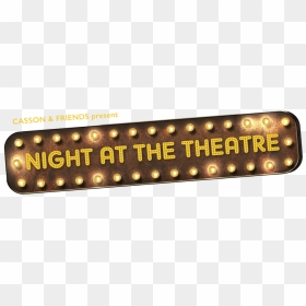 Nattlogoonly - Night At The Theatre Logo, HD Png Download - theatre png