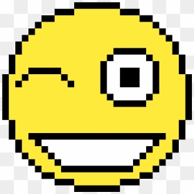 Rolling Eyes , Png Download - Pixel Smiley Face Png, Transparent Png - winky face png