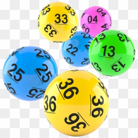 National Lottery Balls Png, Transparent Png - bingo balls png