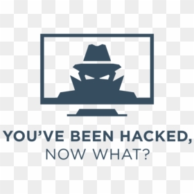 There"s Always A Chance That It Security Will Be Breached, - Youve Been Hacked Now, HD Png Download - hacked png