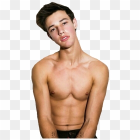 ♡cameron Dallas♡ - Cameron Dallas Black And White, HD Png Download - cameron dallas png