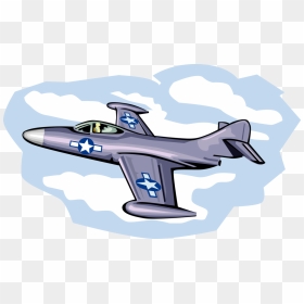 Vector Illustration Of United States Navy Douglas A-4 - Hawk Fighter Jet Clip Art, HD Png Download - airplane vector png