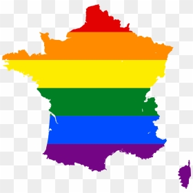 Lgbt France, HD Png Download - gay pride flag png