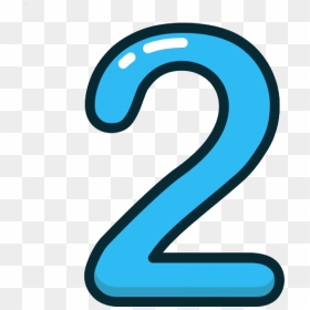 Number Two, HD Png Download - numeros png