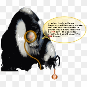 Lemur Hypnotising Clip Arts - Lemur Humanized, HD Png Download - lemur png
