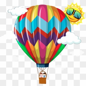 Vector Hot Air Balloon 1600*1600 Transprent Png Free - Happy Birthday Hotair Balloon, Transparent Png - airplane vector png