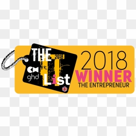 The It List 2018 Winner Logo The Entrepreneur - Graphic Design, HD Png Download - entrepreneur png
