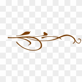 Calligraphy, HD Png Download - swirl vector png