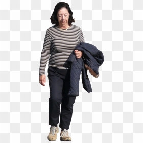 Woman Visualization Drawing - Transparent Old Woman Png, Png Download - old people png