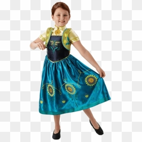 Anna Frozen Costume For Kids, HD Png Download - frozen fever png