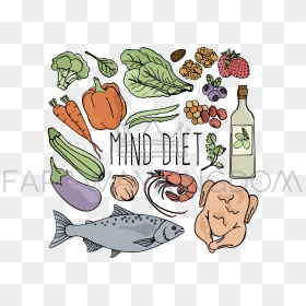 Brain Vector Png, Transparent Png - brain vector png