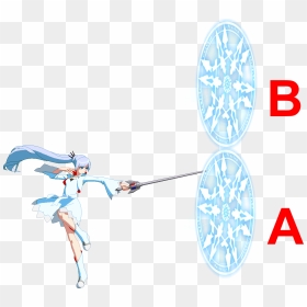 Ice Shard Png - Bbtag Weiss Glyphs, Transparent Png - ice shard png