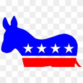 Democrat Donkey Vector - Transparent Background Democrat Logo, HD Png Download - democrat donkey png