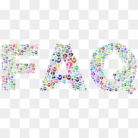 Prismatic Faq Word Cloud No Background Clip Arts - Faq Images No Background, HD Png Download - faq png