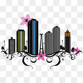 City Vector, HD Png Download - city vector png
