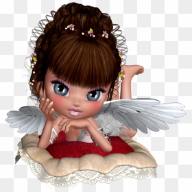 Transparent Angel Bautizo Png - Little Fairy 3d Art, Png Download - bautizo png