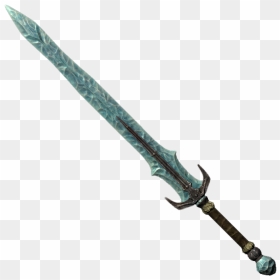 Lord Roderic"s Ice Shard - Stalhrim Greatsword, HD Png Download - ice shard png